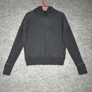 Lululemon Lead The Pack Hoodie Womens Size 4 Gray Athletic Outerwear